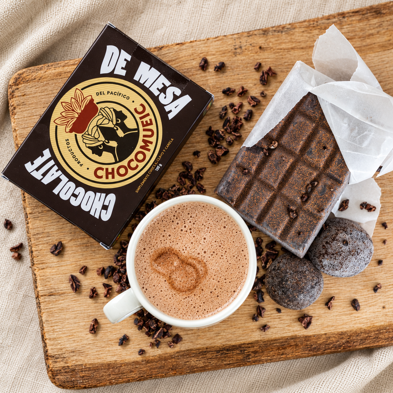 Table chocolate (drinking chocolate) 100% cacao