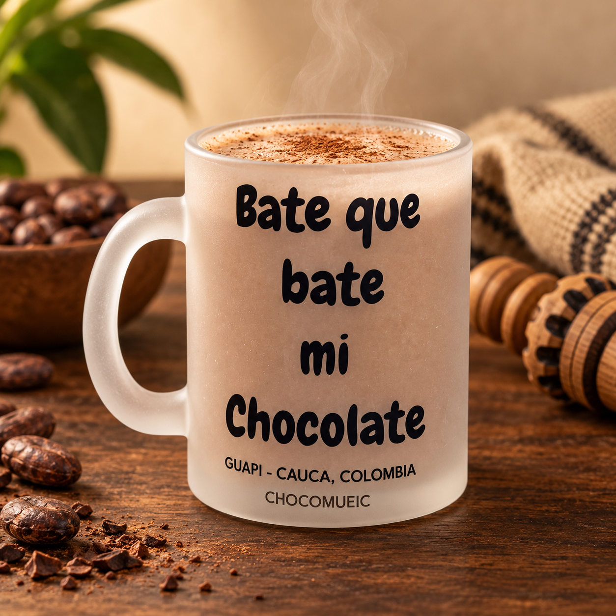 «Bate que bate mi chocolate» mug